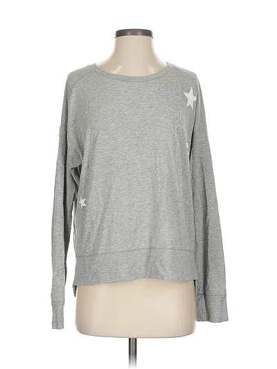 Pre-owned Love By Gap Long Sleeve T-shirt In Gray