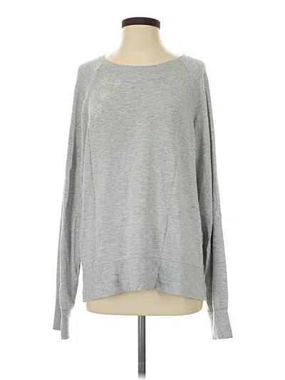 Pre-owned Love By Gap Long Sleeve T-shirt In Gray