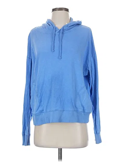 Pre-owned Love By Gap Pullover Hoodie In Blue