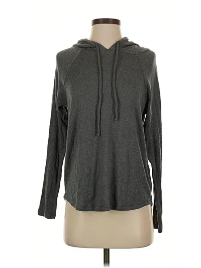 Pre-owned Love By Gap Pullover Hoodie In Gray