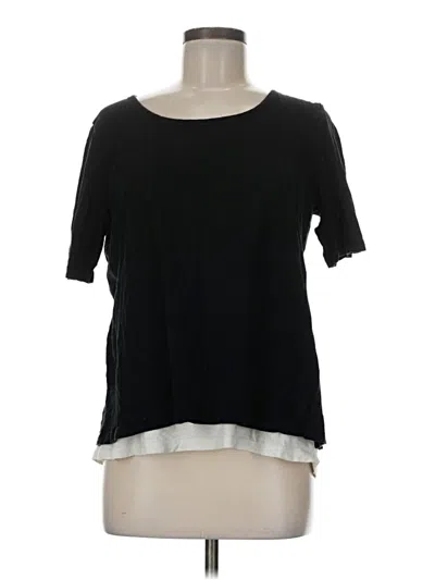 Pre-owned Love By Gap Short Sleeve T-shirt In Black