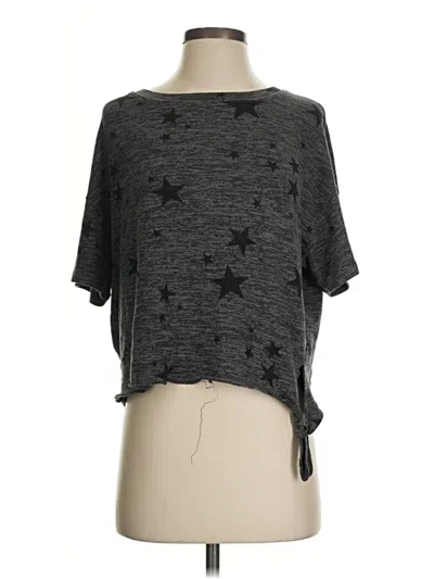 Pre-owned Love By Gap Short Sleeve T-shirt In Gray