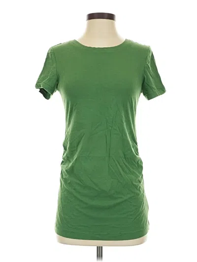 Pre-owned Love By Gap Short Sleeve T-shirt In Green