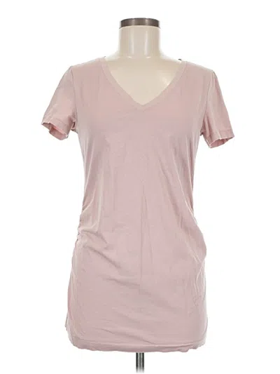 Pre-owned Love By Gap Short Sleeve T-shirt In Pink