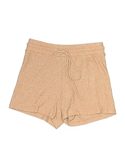 Pre-owned Love By Gap Shorts In Gold