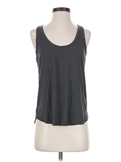 Pre-owned Love By Gap Sleeveless Top Gray Scoop Neck Tops