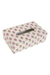 Love Calixta Pink / White Pink Floral Tissue Box Holder