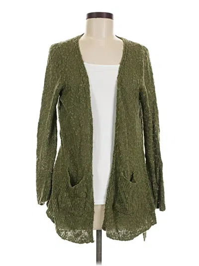 Pre-owned Love Cardigan Sweater In Green