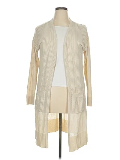 Pre-owned Love Cardigan Sweater In White