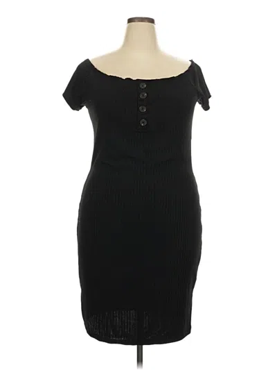 Pre-owned Love Casual Dress In Black