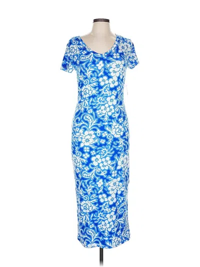 Pre-owned Love Casual Dress In Blue