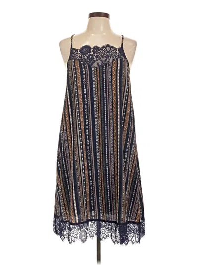 Pre-owned Love Casual Dress In Blue