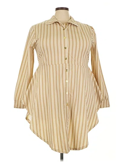 Pre-owned Love Casual Dress In Brown