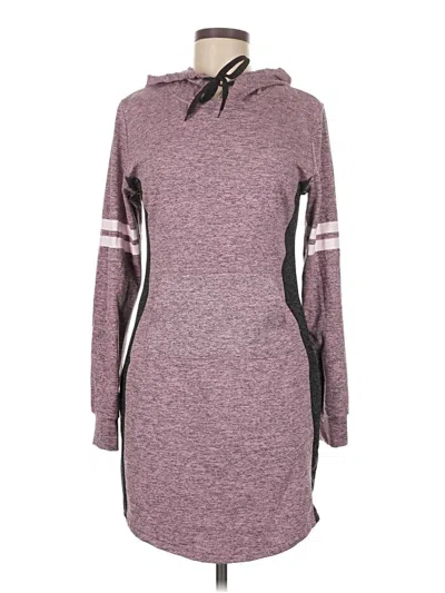 Pre-owned Love Casual Dress In Burgundy