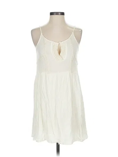 Pre-owned Love Casual Dress In White