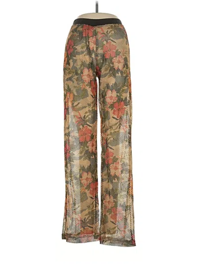 Pre-owned Love Casual Pants In Gold