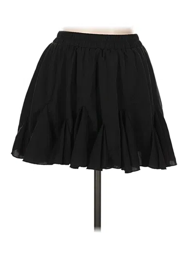 Pre-owned Love Casual Skirt In Black