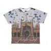 Love-closely Pigeons Square Tee Men's T-shirt In Multi