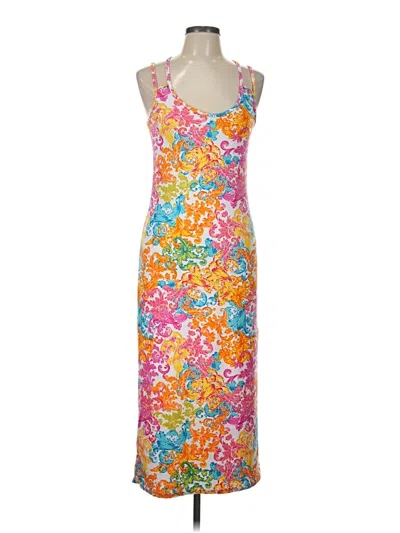 Pre-owned Love Cocktail Dress In Orange