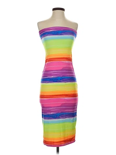Pre-owned Love Cocktail Dress In Purple