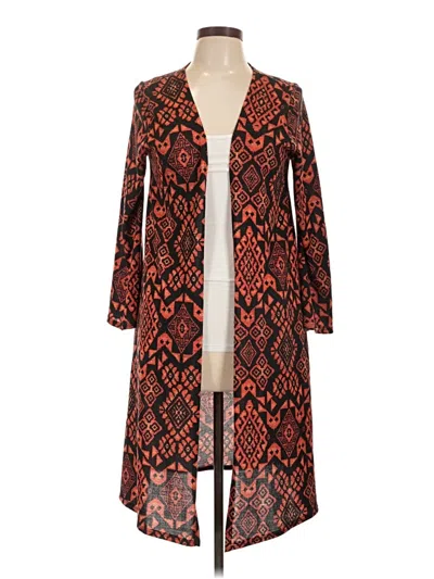 Pre-owned Love Crazy Cardigan Sweater In Orange