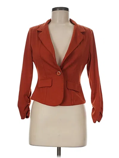 Pre-owned Love Culture Blazer Jacket In Orange
