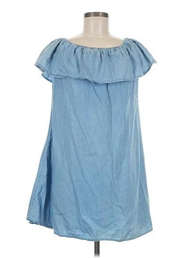 Pre-owned Love Culture Casual Dress In Blue