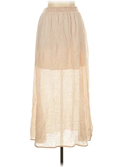 Pre-owned Love Culture Casual Skirt In Ivory