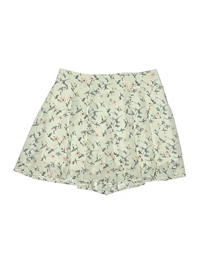 Pre-owned Love Culture Casual Skirt In White
