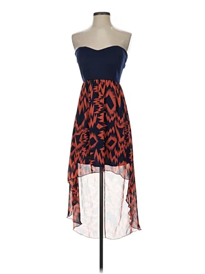 Pre-owned Love Culture Cocktail Dress In Blue