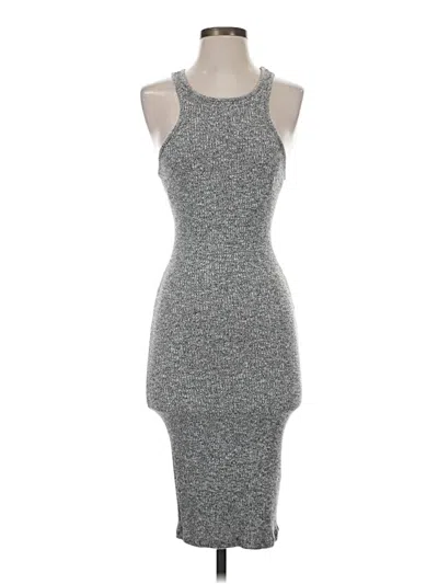 Pre-owned Love Culture Cocktail Dress In Gray