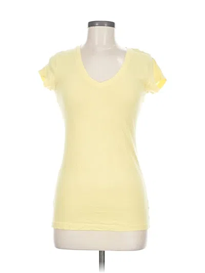 Pre-owned Love Culture Short Sleeve T-shirt In Yellow