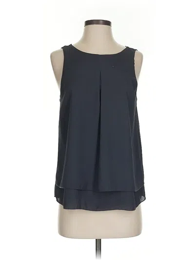 Pre-owned Love Culture Sleeveless Blouse In Black