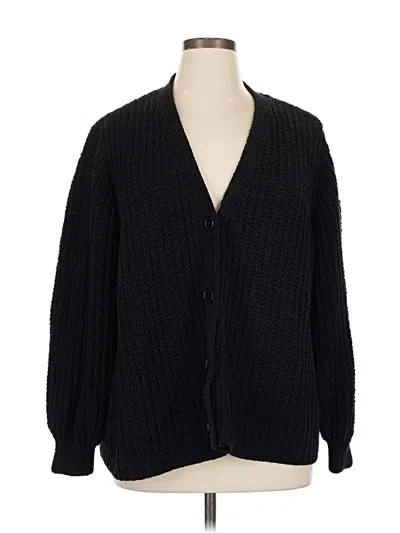 Pre-owned Love Ellie Cardigan Sweater In Black