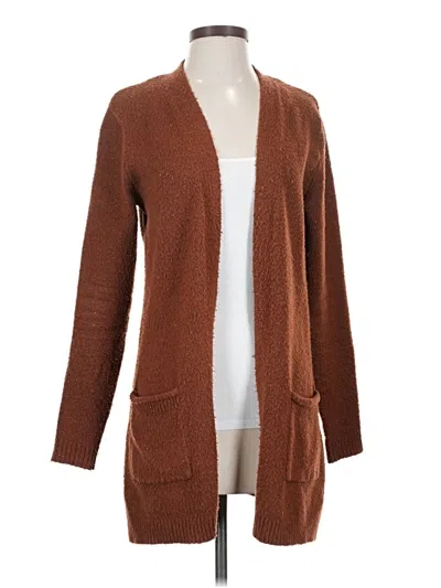 Pre-owned Love Ellie Cardigan Sweater In Brown