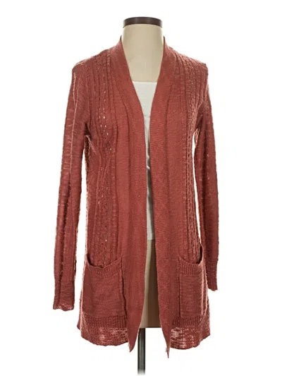 Pre-owned Love Ellie Cardigan Sweater In Brown