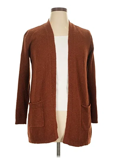 Pre-owned Love Ellie Cardigan Sweater In Brown