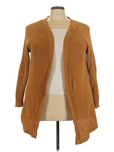 Pre-owned Love Ellie Cardigan Sweater In Brown