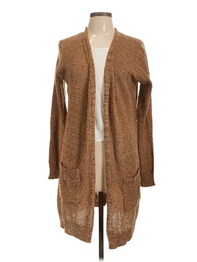 Pre-owned Love Ellie Cardigan Sweater In Brown