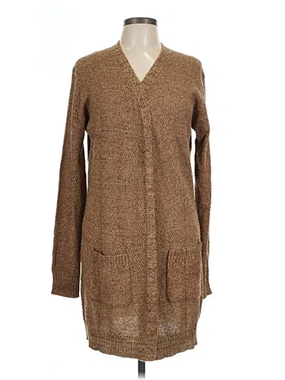 Pre-owned Love Ellie Cardigan Sweater In Brown