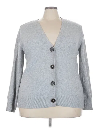 Pre-owned Love Ellie Cardigan Sweater In Gray