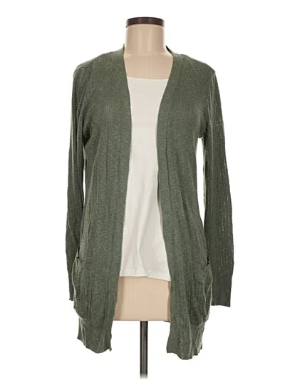 Pre-owned Love Ellie Cardigan Sweater In Green