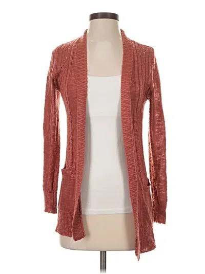 Pre-owned Love Ellie Cardigan Sweater In Orange
