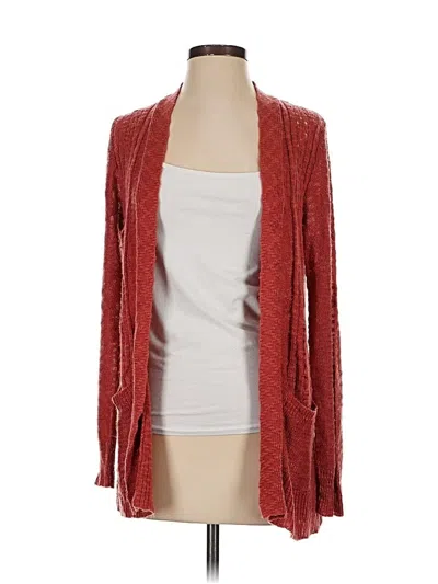 Pre-owned Love Ellie Cardigan Sweater In Red