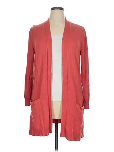 Pre-owned Love Ellie Cardigan Sweater In Red