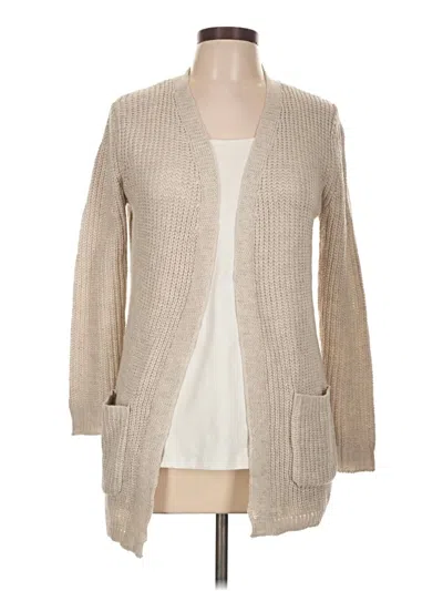 Pre-owned Love Ellie Cardigan Sweater In Tan