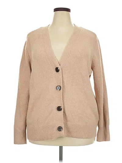 Pre-owned Love Ellie Cardigan Sweater In Tan