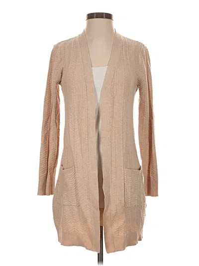 Pre-owned Love Ellie Cardigan Sweater In Tan