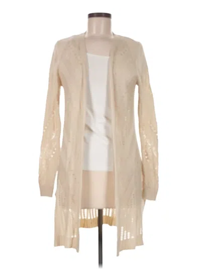 Pre-owned Love Ellie Cardigan Sweater In Tan