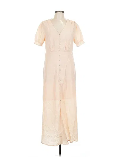Pre-owned Love Ellie Casual Dress In White